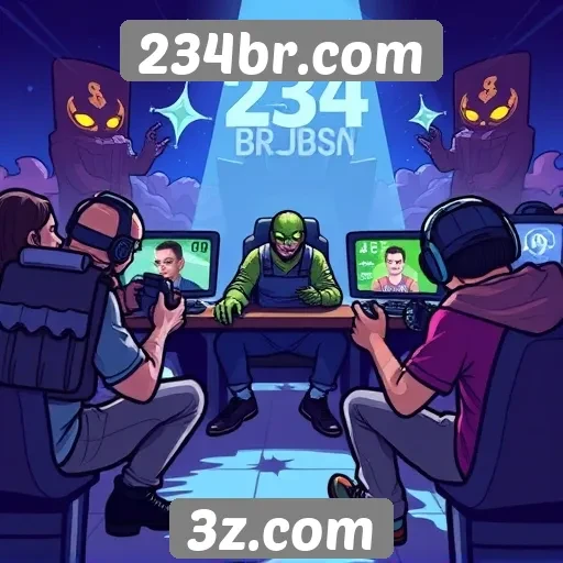 Comunidade de jogadores no 234br e suas interações